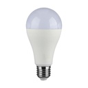 Bombilla LED V-TAC GLS -  Soporte E27 - IP20 - 15W- 1521 Lumens - 4000K