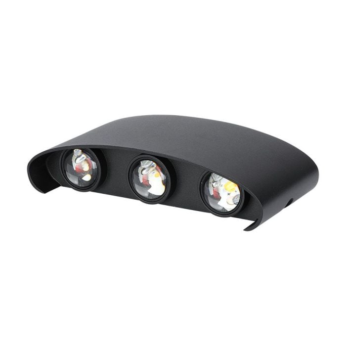V-TAC Aplique LED Semi Ovalado - Bridgelux - Blanco - IP65 Estanco - 5W - 630 Lumens - 3000K