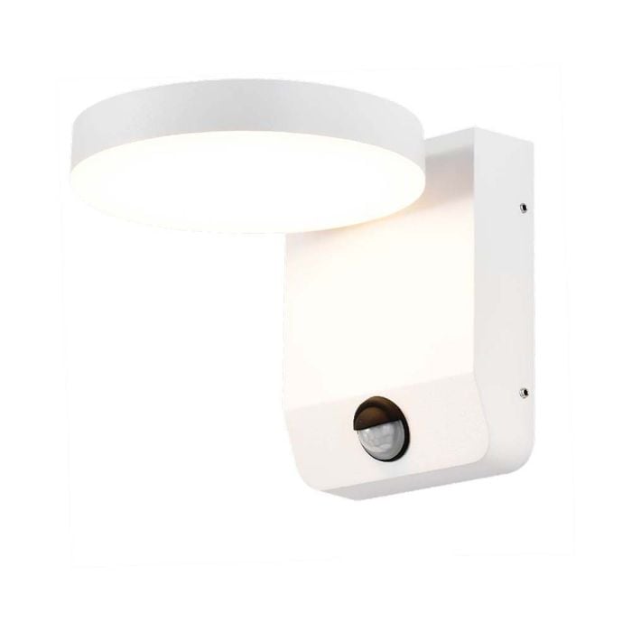 Aplique LED Giratorio V-TAC - Sensor PIR - Impermeable IP65 - Blanco - 17W - 2520 Lumens - 4000K