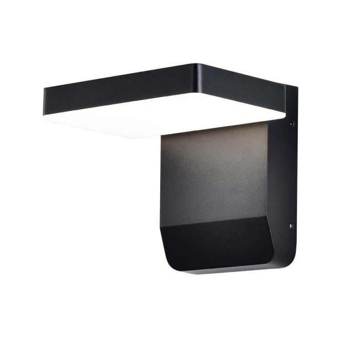 Aplique LED giratorio V-TAC - Impermeable IP65 - Negro - 17W - 2580 Lumens - 4000K