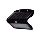 Aplique Solar V-TAC - IP65 Impermeable - Negro - 8W - 850 Lumens - 4000K