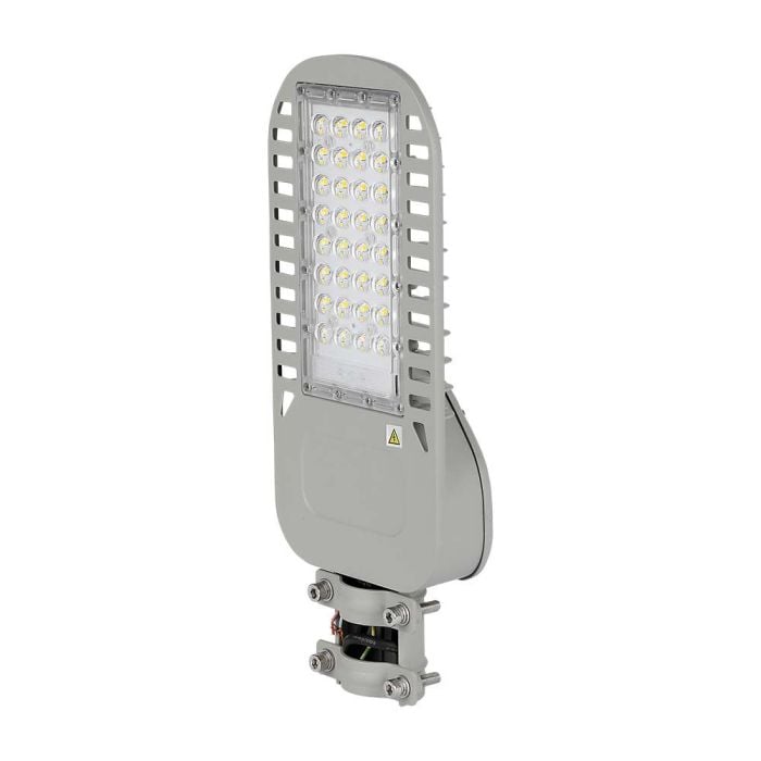 Farola LED Slim - Samsung - IP65 Impermeable - Gris - 50W - 6850 Lúmenes - 6500K