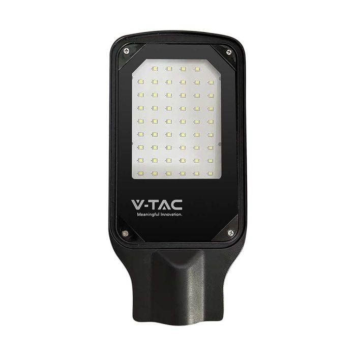 V-TAC LED Slim Farola - IP65 Impermeable - Negro - 50W- 4270 Lumens - 6500K
