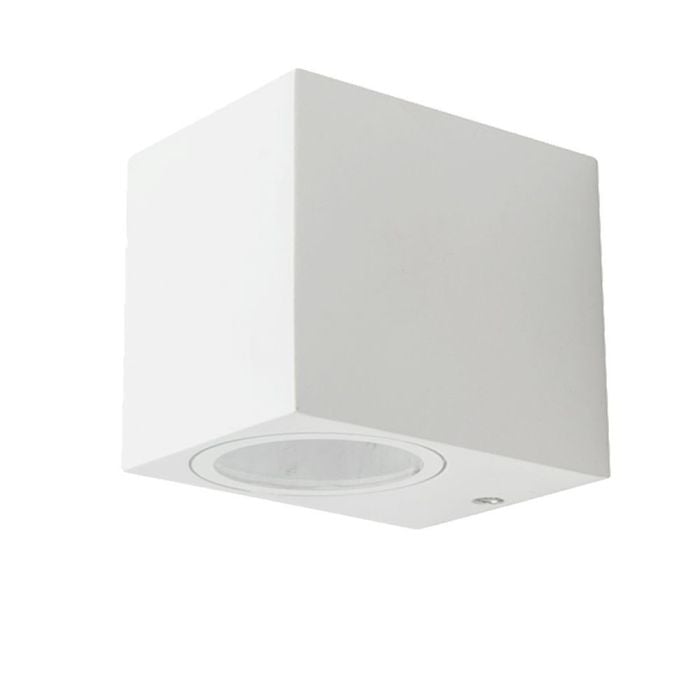 V-TAC Aplique Exterior - UP - Down - Accesorios de Pared - Soporte GU10 - IP44 - Blanco