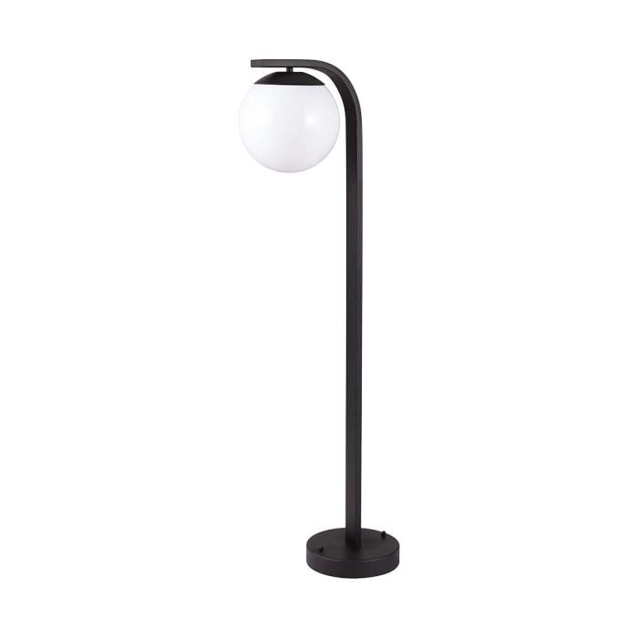 V-TAC Iluminación exterior - Lámpara de poste - Soporte E27 - IP44 - Negro mate