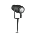 V-TAC Exterior - Luces de pinchos de jardín - IP65 Impermeable - Negro - 12W - 875 Lúmenes - 4000K