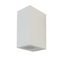 V-TAC Aplique de Pared Exterior - Accesorios de Pared - Soporte GU10 - IP44 - Blanco