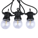 Guirnalda LED V-TAC- Bombilla LED - Vidrio - IP44 - 0.4W - 550 Lúmenes - 3000K