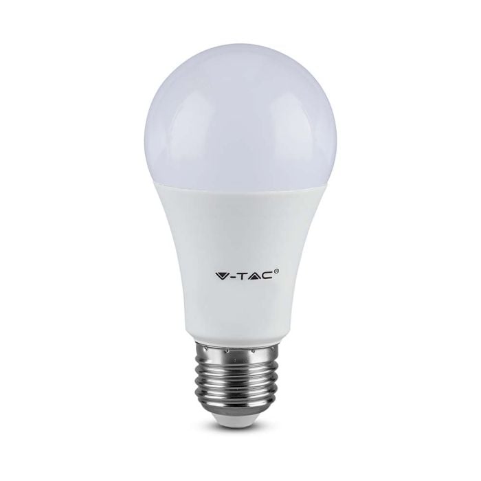 Bombilla LED V-TAC GLS -  Soporte E27 - IP20 - Blanca - 8.5W - 806 Lumens - 3000K
