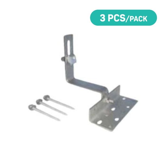 V-TAC Gancho ajustable para tejas de hormigón retráctil - 3 uds./paquete