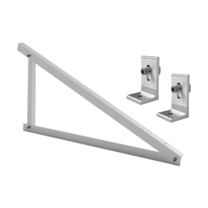 V-TAC Paneles Solares - Accesorio Estructura - Soporte Triangular Con Ángulo Ajustable - Montaje Solar En Techo