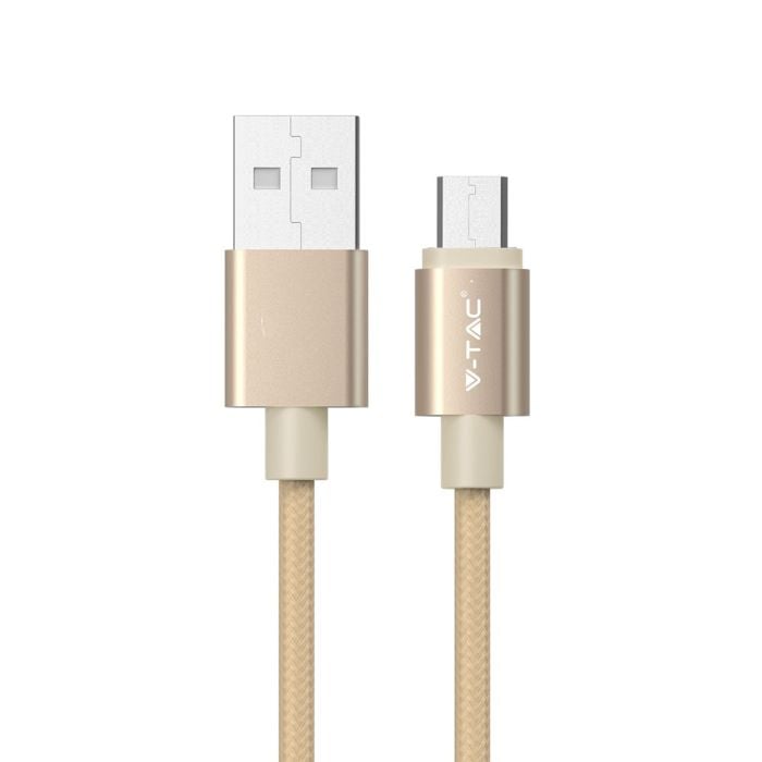 V-TAC Cable USB - Platinum Series - Oro