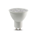 V-TAC LED Dicroica - Samsung - GU10 - Lente 10° - Blanco - 6W - 445 Lumens - 3000K