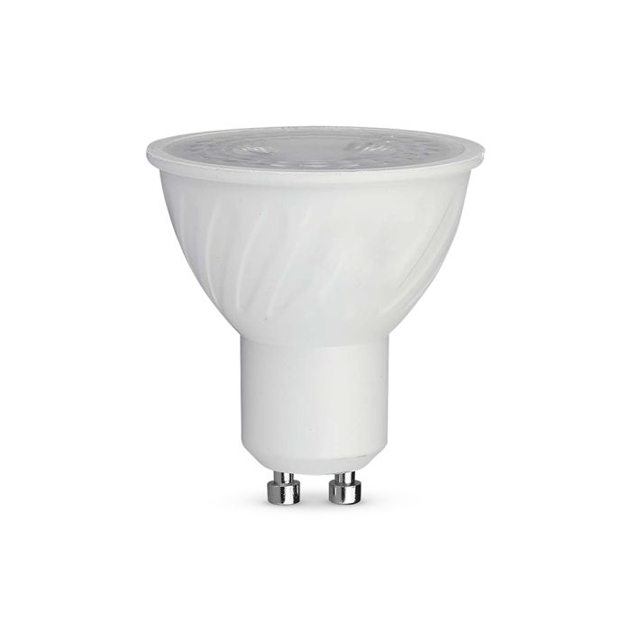 V-TAC LED Dicroica - GU10 - Lente 110° - IP20 - Blanco - 6W - 445 Lumens - 3000K