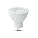 Dicróica LED regulable V-TAC Samsung MR16 Lente 38° IP20 Blanco 6W 445 Lúmenes 3000K