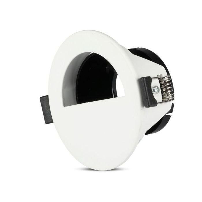 V-TAC LED Aro redondo  - Empotrable - GU10 - IP20 - Blanco + Negro