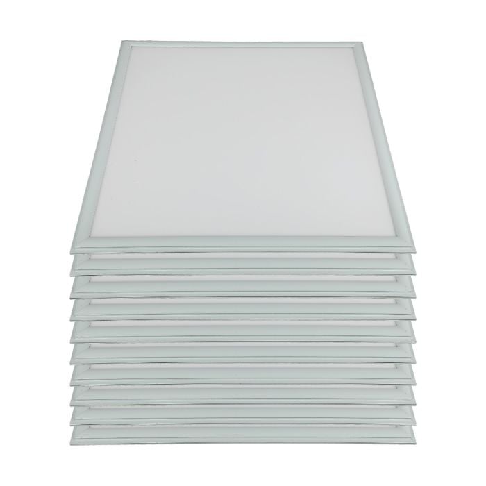V-TAC Alto Lumen LED Panel - 60 x 60 - Samsung - 120lm/w - IP20 - Blanco - 36W- 4320 Lumens - 4000K - Pack de 10