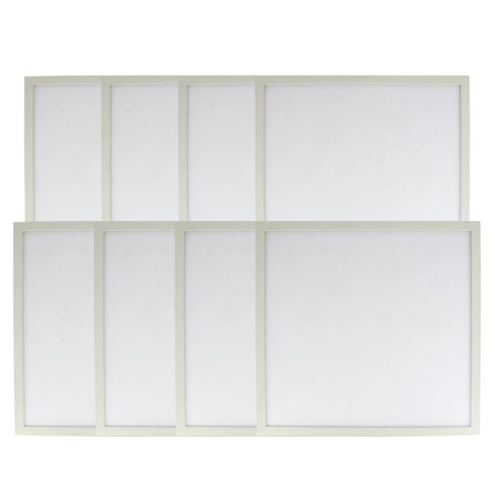V-TAC LED Panel - Lifud Driver 60 x 60 - IP20 - Blanco - 40W- 4000 Lumens - 4000K  - Pack de 6