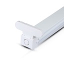 V-TAC Tubo LED - Doble Accesorio - IP20 - Blanco - 150CM x 2