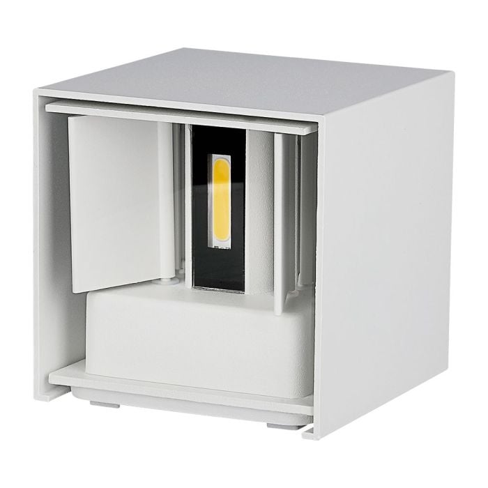 V-TAC Aplique LED Cuadrado - Bridgelux - IP65 Estanco - Blanco - 5W - 700 Lumens - 4000K
