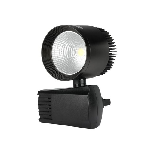 [1192] V-TAC LED COB Foco de carril - IP20 - Negro - 40W- 2600 Lumens - 5000K