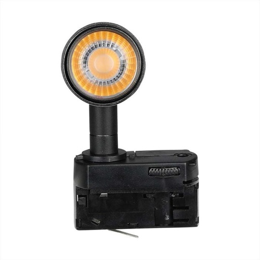[21359] V-TAC LED Slim Foco de carril - Samsung - IP20 - Negro - 15W- 1500 Lumens - 3000K