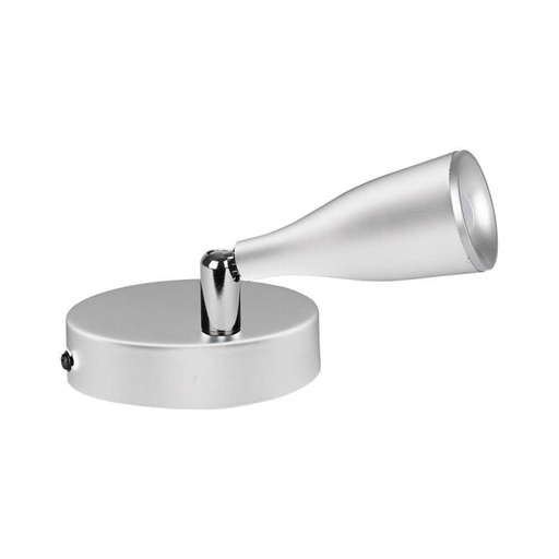 [218262] Aplique LED V-TAC - Cabezal Simple - IP20 - Blanco - 4.5W - 420 Lumens - 3000K