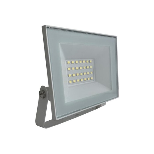 [23983] Proyector LED V-TAC - Serie E - Impermeable IP65 - Blanco - 20W - 1760 Lúmenes - 4000K