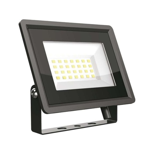 [6739] Proyector LED V-TAC - Impermeable IP65 - Cuerpo Negro - 20W - 1650 Lumens - 6500K