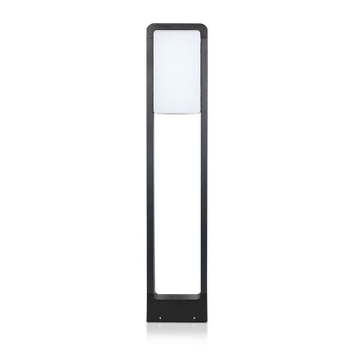 [20115] Lámpara de Bolardo de Exterior - Samsung - IP65 Impermeable - Negra - 10W - 650 Lumens - 6400K