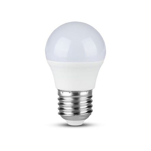 [21867] Bombilla LED V-TAC - Samsung - Golf - Soporte E27 - IP20 - Blanca - 6.5W - 600 Lumens - 4000K