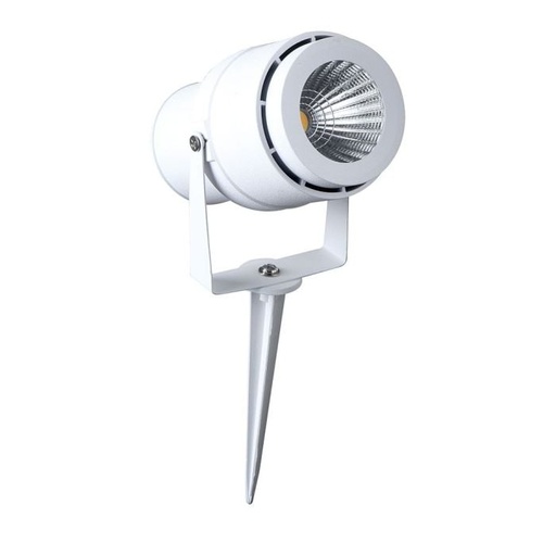 [7549] V-TAC Exterior - Luces de pincho para jardín - IP65 Impermeable - Blanco - 12W - 720 Lúmenes - Verde