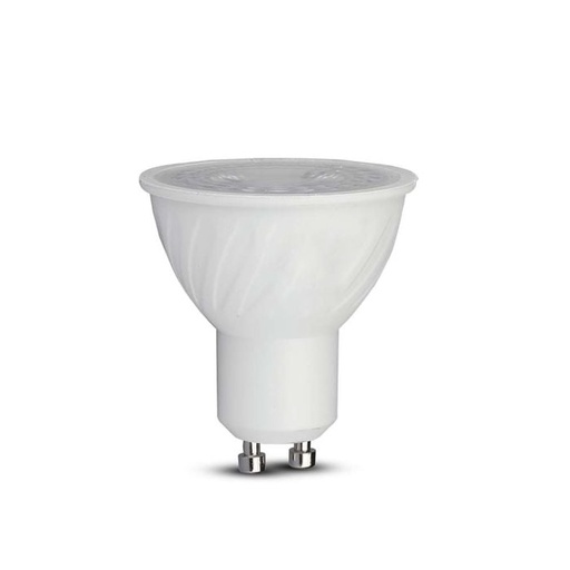 [21195] Dicróica LED regulable V-TAC Samsung GU10 Lente 38° IP20 Blanco 6W 445 Lúmenes 3000K