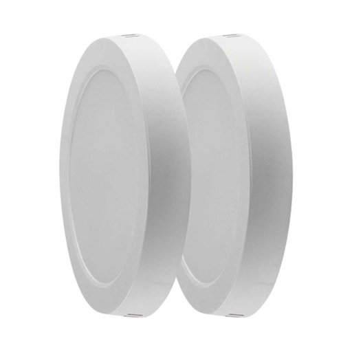 [7872] Mini panel LED V-TAC - Superficie retroiluminada - IP20 - Blanco - 6W - 660 Lúmenes - 6500K - Pack de 2