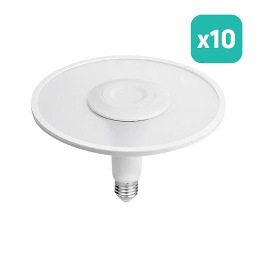 [2781] Bombilla LED V-TAC - Samsung - Bombilla acrílica PRO - IP20 - Blanca - 11W- 900 Lúmenes - 3000K - Pack de 10