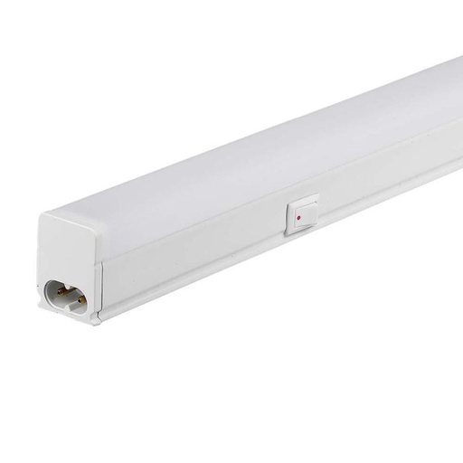 [21691] V-TAC Regleta LED T5 Integrada - Samsung - IP20 - Blanca - 4W - 400 Lúmenes - 6500K